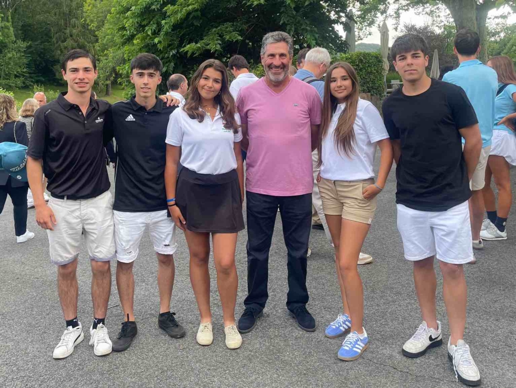 El equipo de Meaztegi en la II Copa Olazábal.