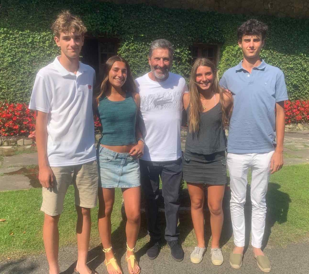 El equipo de Neguri en la II Copa Olazábal.