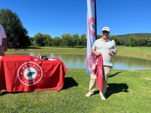Emilio Aparicio, campeón de Vizcaya de Pitch & Putt.